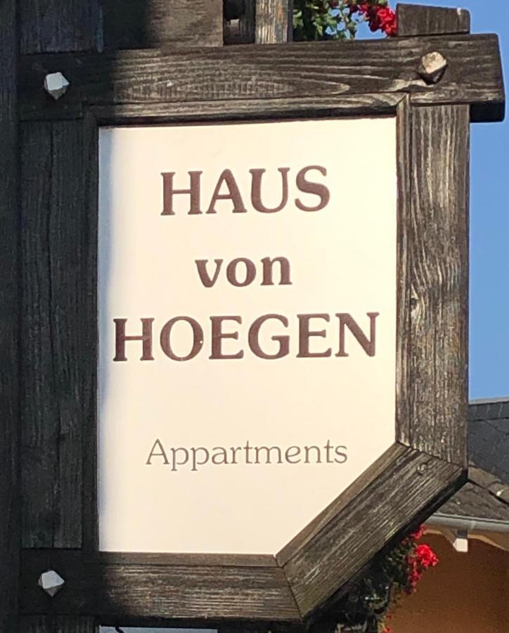 Haus Von Hoegen Cochem Eksteriør billede
